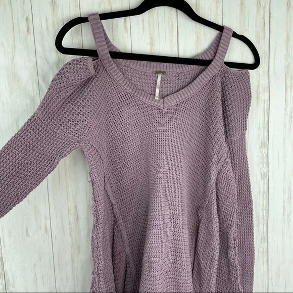Free people moonshine cold shoulder sweater - Picture 6 of 8